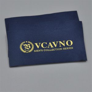 High Density Clothing Woven Fabric Tags With Custom Design