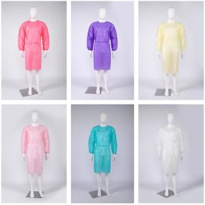 High Quality Disposable Isolation Gowns Disposable Waterproof Gowns Non Woven