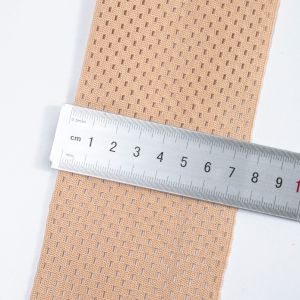 custom mesh elastic waistband medical elastic strap with hole for abdominal belt