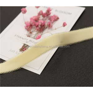 High Quality Bra Jacquard Straps Nylon Elastic Straps Customizable Sexy Bra