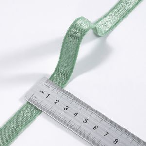 Underwear nylon elastic band glossy nylon spandex bra straps elastic webbing for