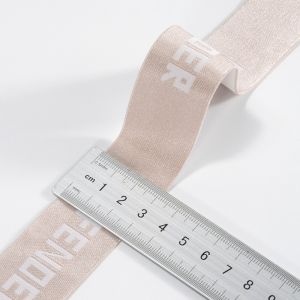 1.5 inch soft custom band printed jacquard elastic band waistband for underwear