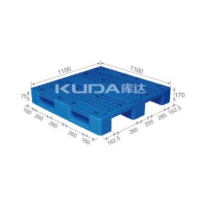 Cheap industrial pallet solutions 1111B Grid sichuan words PLASTIC PALLET from china for sale