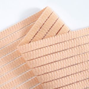 10cm High elasticity breathable super wide woven water pattern elastic waistband