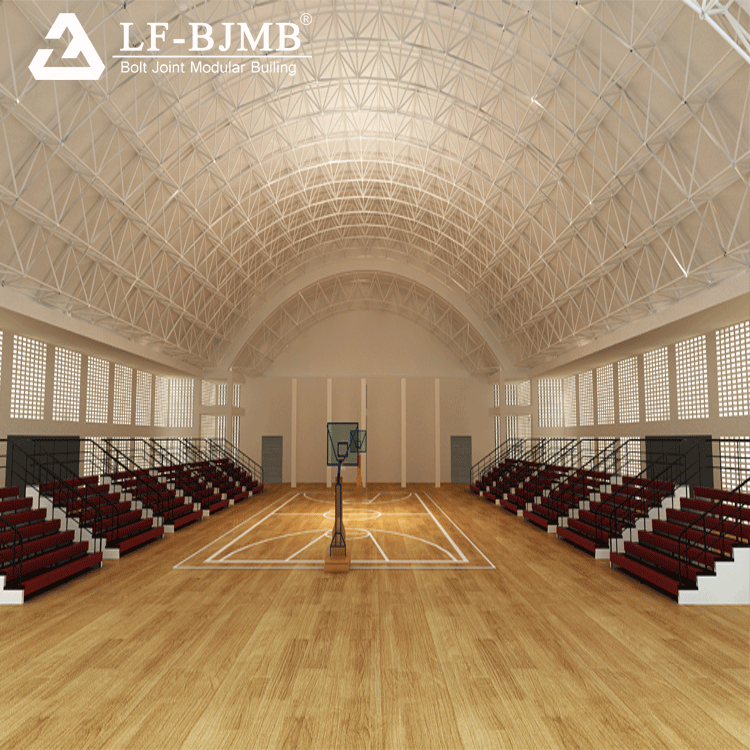 Large Span Steel Structure Space Frame Truss Roof Stadium Roofing Building