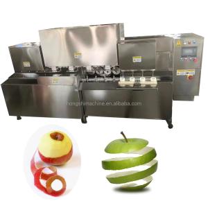 China Apple peeling slicing cutting machine/Apple peel and core machine/Apple core slicer peeler cutter machine on sale