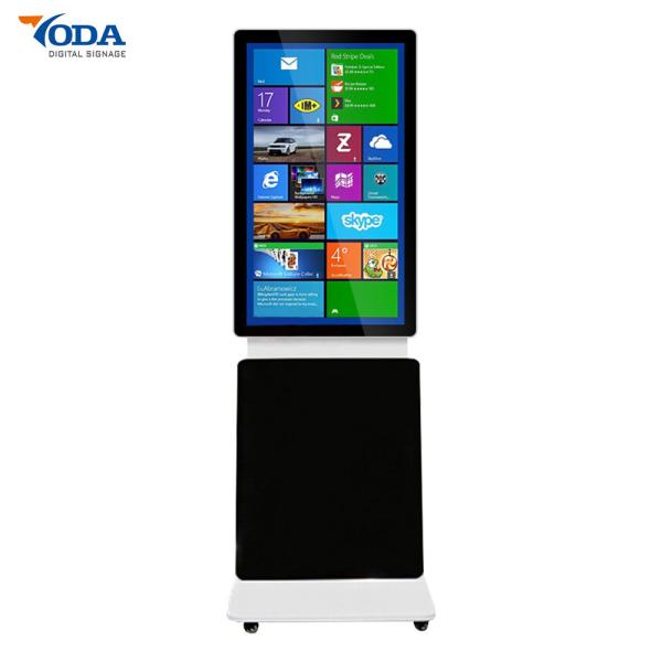 Quality Ground Stand Rotating Screen LCD Display WIFI Network Android Monitor wholesale