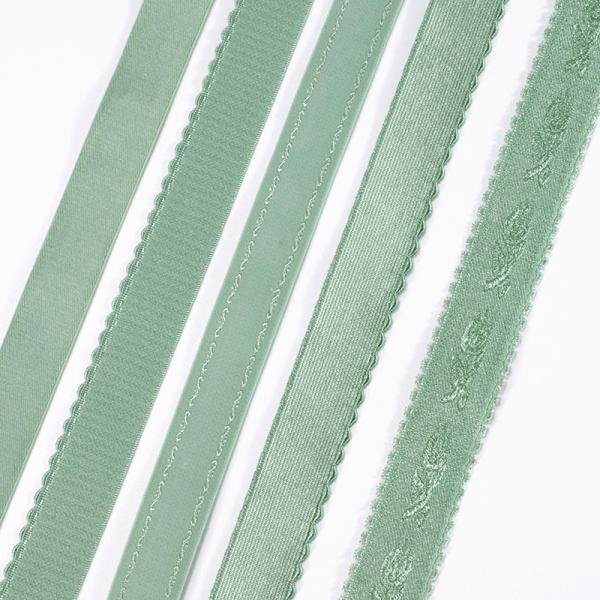 Underwear resistant stain non-slip shoulder strap bra nylon webbing elastic