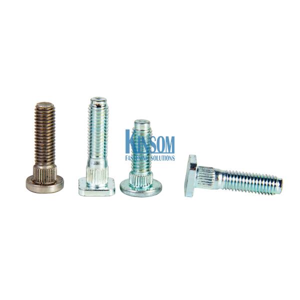 Quality Square round head knurled weld bolt machine screws from Kinsom Fasteners M6 M8 size wholesale