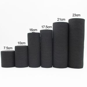 custom black medical elastic band fish silk elastic for waist trainer back