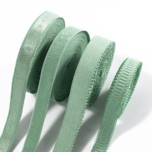 Cheap Women lingerie sports bra shoulder strap fancy shiny elastic band for bikini underwear bra for sale