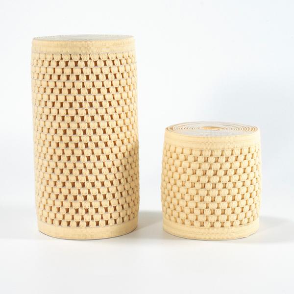 Strong polyester medical elastic strap woven abdominal band with holes for