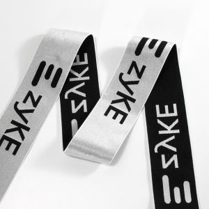 Custom nylon jacquard ribbon elastic waist band jacquard waist band for