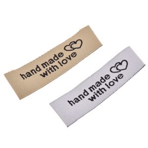 Factory Cheap Price Custom Name Logo Damask Garment Woven Labels for Clothing