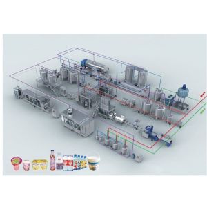 Asifahe All In One Milk Production Line Juice Yogurt Production Line Equipment