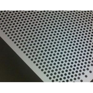 Cheap 1000x2000mm Stainless Steel Perforated Sheet Hexagonal Perforations for sale