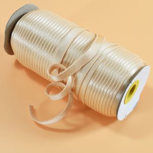 Fashion shiny nylon bra strap elastic shoulder strap adjustable elastic strap