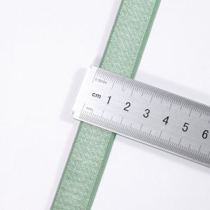 OEM ODM 18mm soft shiny side nylon spandex elastic band anti-slip plush