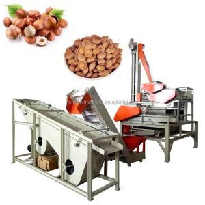 Almond sheller machine Hazel shelling shell removal machine Almond Shell Nut Separator Machine