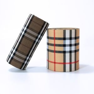 Durable nylon fabric custom jacquard pattern elastic wide waist band for elastic