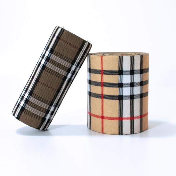 Durable nylon fabric custom jacquard pattern elastic wide waist band for elastic