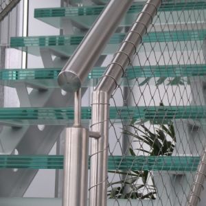 Stainless Steel Flexible Rope Net High Quality Decoration Ferrule Mesh