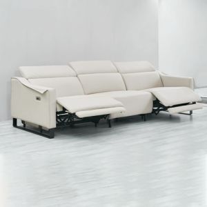 Modern Minimalist First Layer Cowhide Living Room Sofa Armrest Creative Design