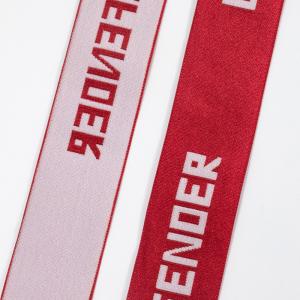 Custom fashion soft nylon underwear shorts elastic waistband elastique jacquard