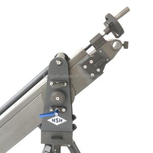 NSH Remote Head Triangle 8.8m Video Camera Jib Crane For Video Camera