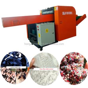 Textile Recycling Machine Used Rag Fabric Shredding Machine Used Clothes