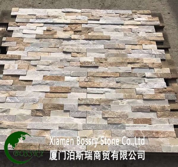 Quality China Rust Slate Ledger Panel Culture Stone Wall Tile wholesale