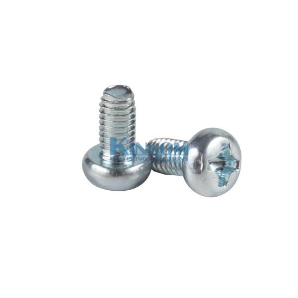 Pan head phillips Taptite thread machine screws M3 M4 M5 M6 Zinc coating ROHS