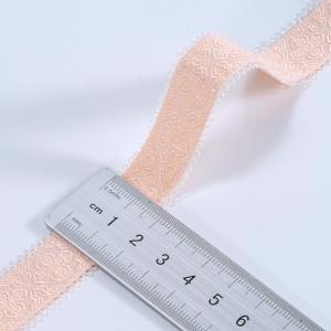 Custom stretch strap women jacquard anti slip lingerie bra strap 10mm Invisible