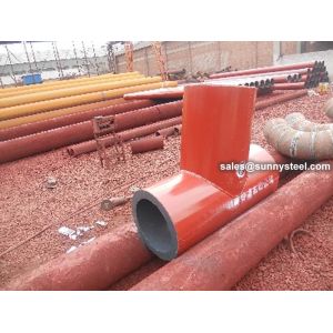 Ceramic Lined Pipe Tee