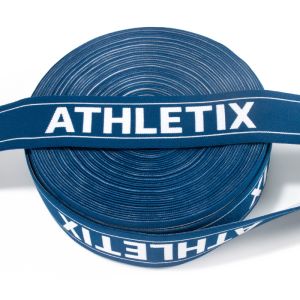 Custom Printed Brand Fashion Label Polyester Woven Knitted Jacquard Soft Elastic