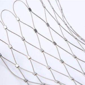 China Stainless Steel Wire Zoo Mesh Fatigue Resistance For Global Decoration on sale