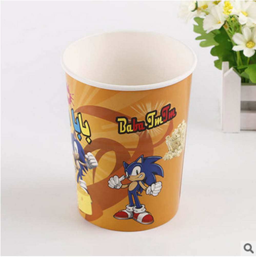 Custom printed manufacturer blanks disposable water paper cup