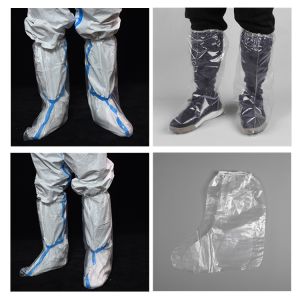 Wholesale Thickened Disposable Knee High Boot Covers PE PP CPE Waterproof Cast