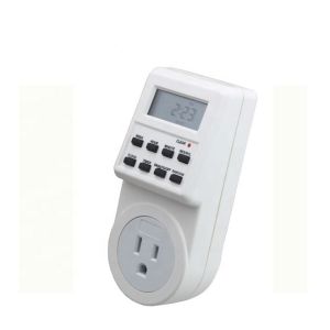Cheap New Plug-in Programmable Timer Switch Socket with Clock Summer Time Random Function for sale