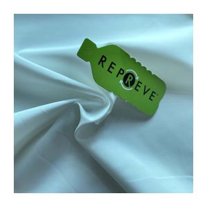 Recycled 240t Polyester Pongee Fabric 100% RPET Waterproof PU Coating Fabric For