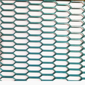 Hot-dip Galvanized Expanded Metal Mesh Sheet High Security Aluminum Expanded