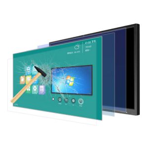 500W 55in 350cd/m2 LCD Interactive Monitor Displays