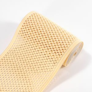 Strong polyester medical elastic strap woven abdominal band with holes for