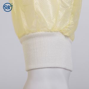 25g Impermeable Isolation Gown Disposable PPE Gowns For Sale Polyethylene Coated