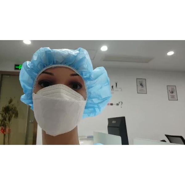 Quality S&J Bouffant Cap Disposable Non Woven Bouffant Cap Bouffant Surgical Cap wholesale