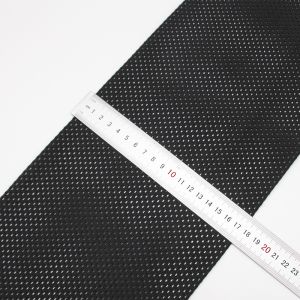 Strong wide woven elastic waistband fabric black fish elastic webbing band strap