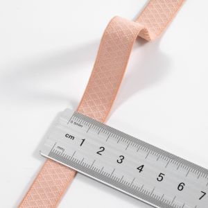 Factory underwear accessories custom jacquard pattern non-slip nylon plush