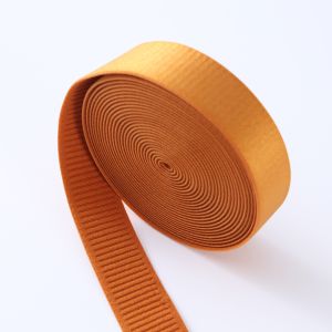 Factory non-slip gold shinny thread foldover elastic band binding tape ribbon