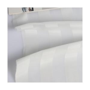 Wholesale Silk Like Material Soft Recycled Chiffon Satin Striped Polyester