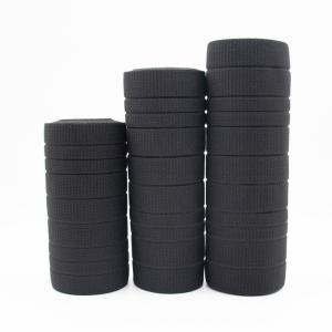 20cm durable custom pattern super wide black elastic waist straps bands for